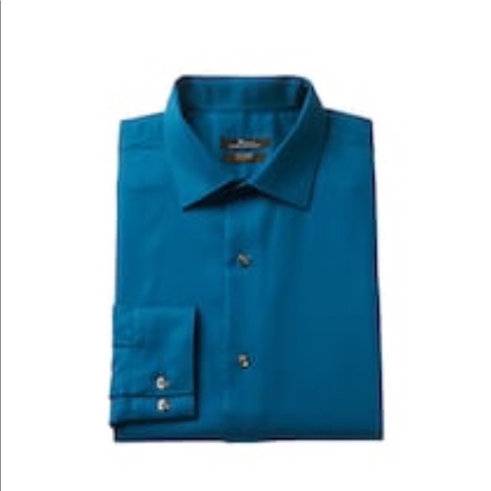 💥Marc Anthony slim no iron dress shirt 17 32-33 - Picture 1 of 2